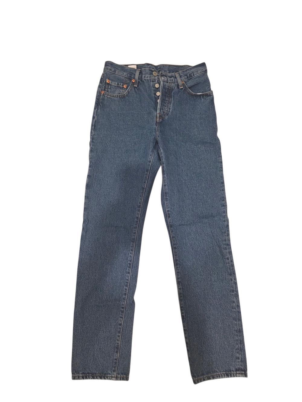 LEVI'S 501 High-Rise Straight Leg Jeans